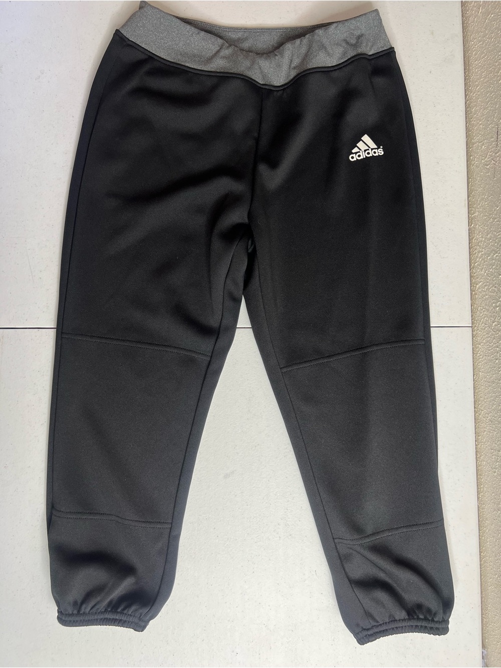 Adidas Original women's capri 3/4 track pants Size Small Pull On